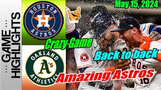 Astros vs Athletics [Highlights TODAY] Astros beat the Athletics and Astros think they’re “back”