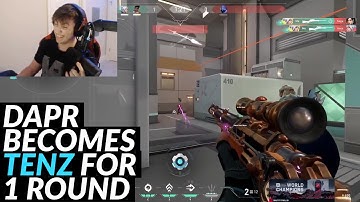 SEN dapr becomes TenZ for 1 Round and Shows Secret Marshal Trick in Valorant