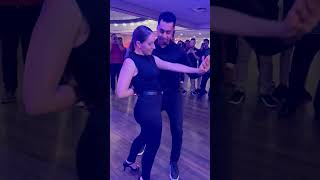 Intermediate Bachata Class Demo - Demetrio &amp; Nicole - Bachata Dance Academy #bachata #bachatadance