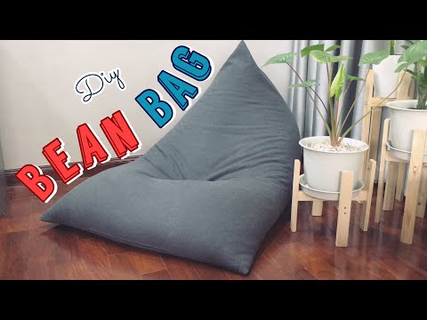 วิธีทำเก้าอี้ Bean Bag เอง ง่ายๆ ที่บ้าน!! : [Easy DIY] How to Make an Amazing Bean Bag Chair ✨