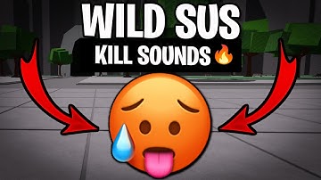 WILD SUS😭 Custom Kill Sound Ids | Roblox Strongest Battlegrounds Custom Kill Sound ids