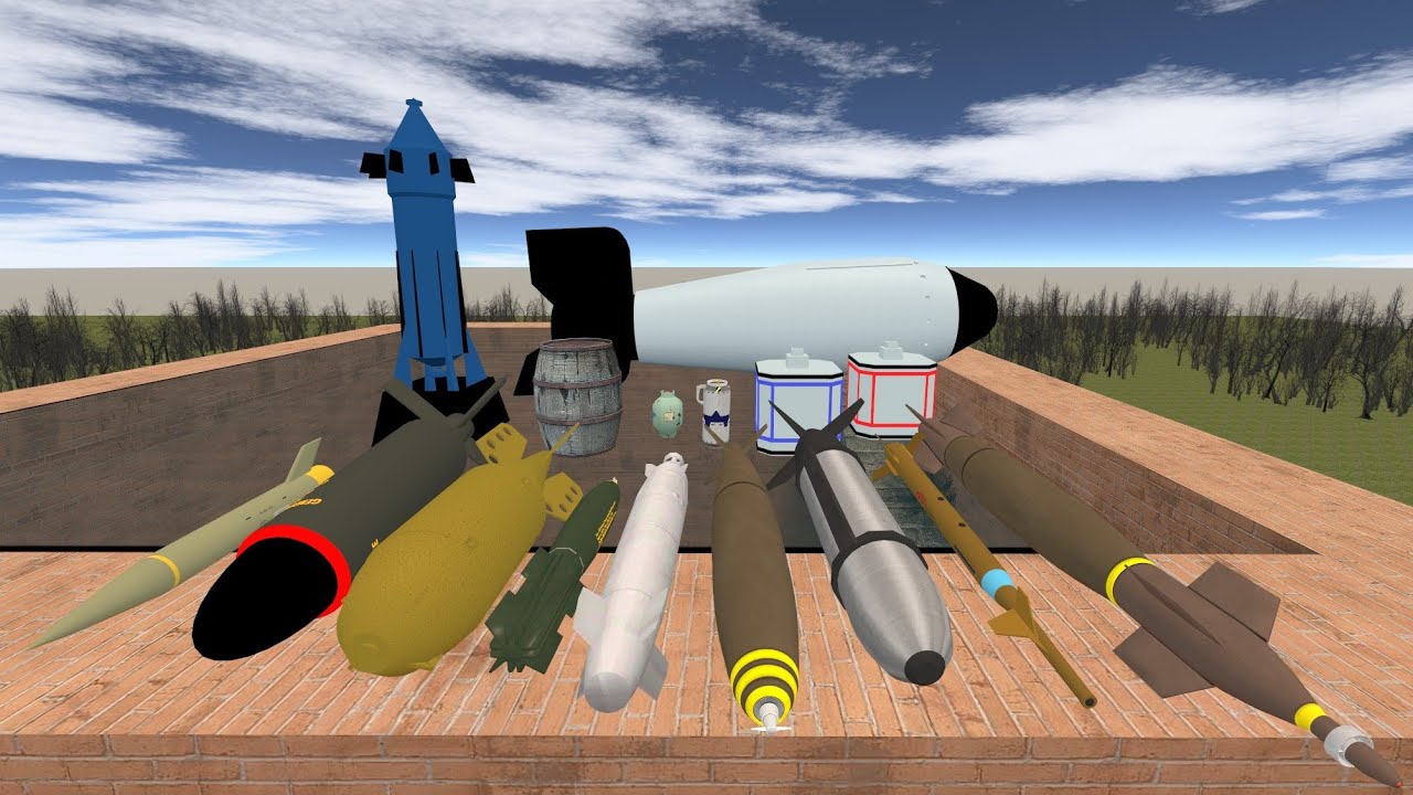 Garry's mod Bombe explosion testing in maza - YouTube