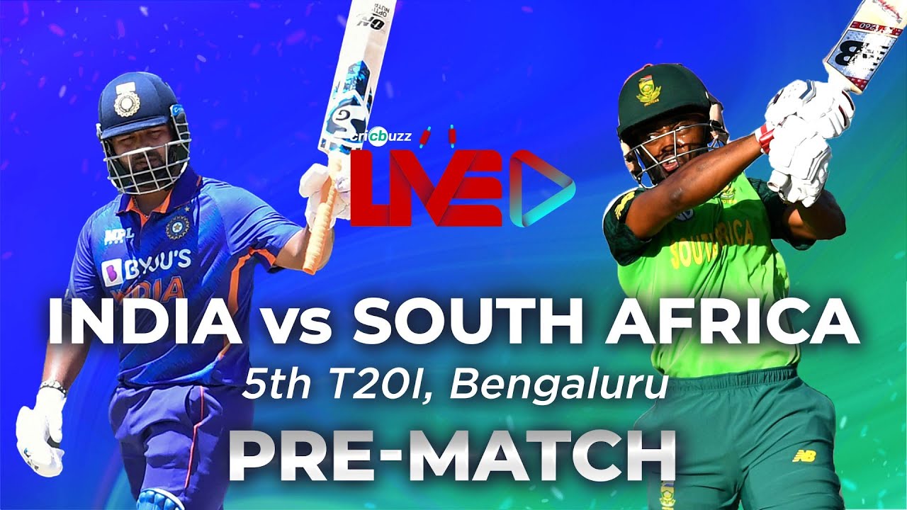 INDvSA Cricbuzz Live India v South Africa, 5th T20I, Pre-match show