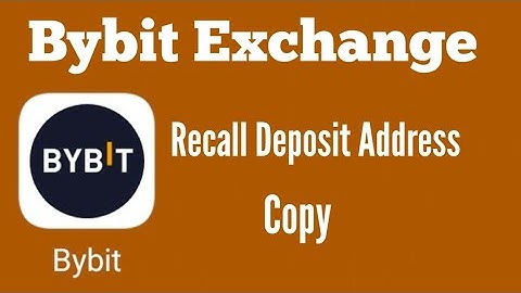 How to find and get recall deposit address from bybit on base mainnet / bybit recall address