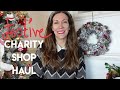 Winter Charity Shop Haul: Festive and dressy edition!
