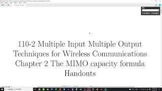 20220323 Multiple Input Multiple Output Techniques for Wireless Communications (Part 4)