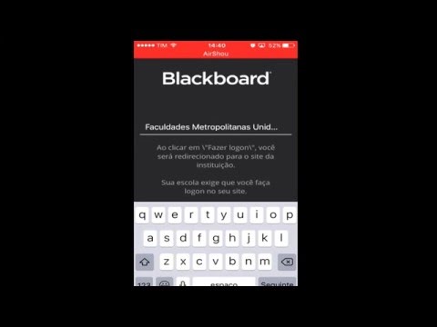 Usando o BlackBoard no celular (IOS e Android)