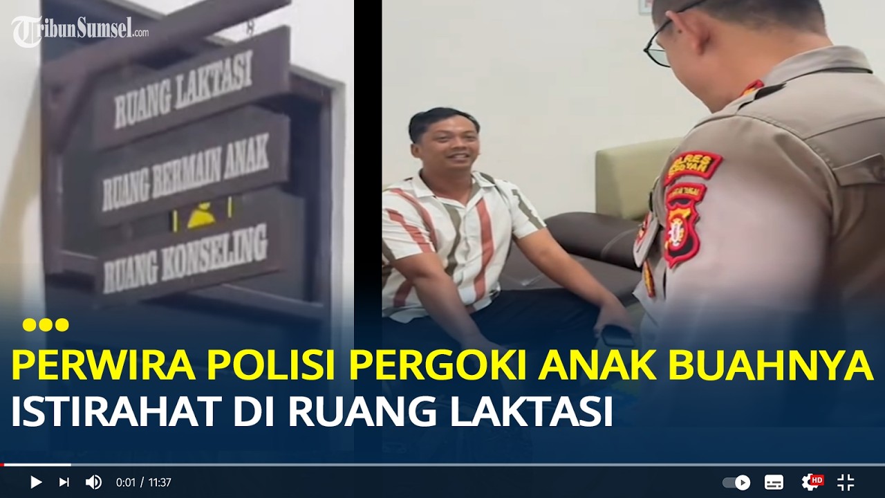 Momen Perwira Polisi Pergoki Anak Buahnya Istirahat di Ruang Laktasi: Nah Ketangkep Kamu!