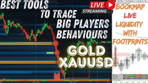Gold Futures Bookmap | XAUUSD GC | Bookmap Live | Liquidity