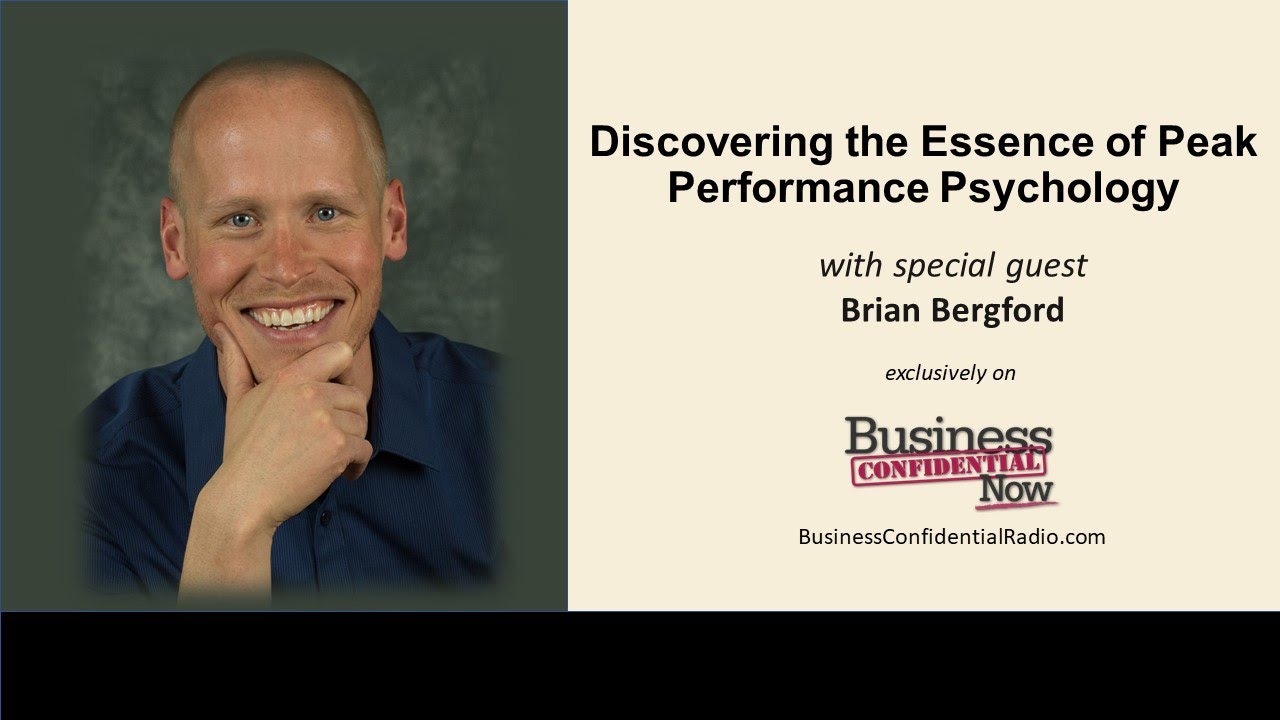 Discovering the Essence of Peak Performance Psychology - YouTube