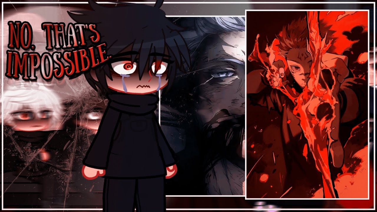 Past Jujutsu kaisen React To Future/ Gojo,Sukuna,Itadori | Gacha [ENG/RU]