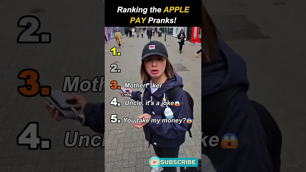 Ranking The Apple Pay Pranks Shorts Applepay Tiktok Prank Usa