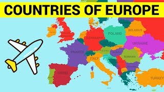 COUNTRIES OF EUROPE for Kids - Learn European Countries Map with Names screenshot 2