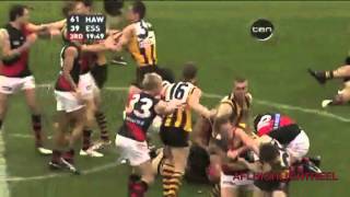 A collection of all the biggest hit bumps tackles and punches over
years in afl, never question courage an afl player. please comment
rate sub...