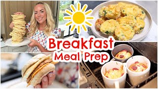 5 Breakfasts to Make Ahead + Back to School Meal Prep