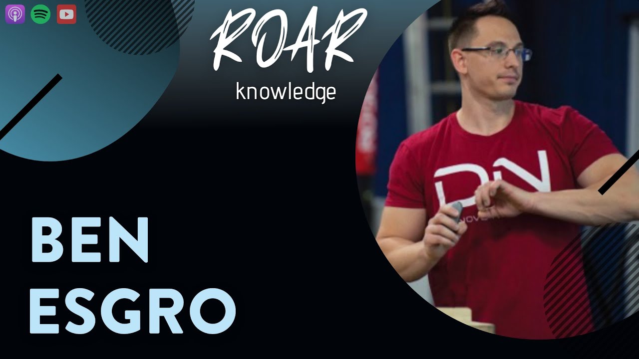 Ben Esgro - Creating, Formulating & Producing World Class Supplements