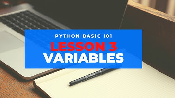 Lesson 3   Variables
