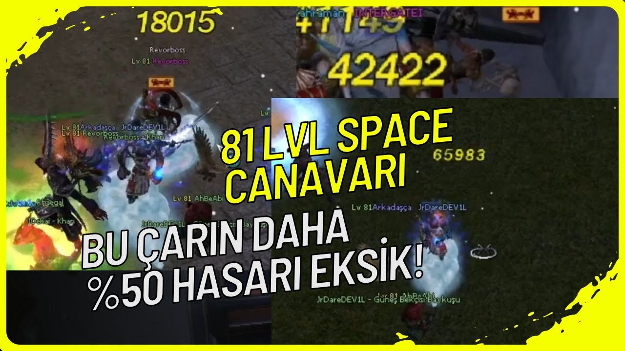 🔥⚔️ 81 LVL SPACE CANAVARI %50 YÜKLENİYOR... ⚔️🔥 | METİN2 BAGJANAMU