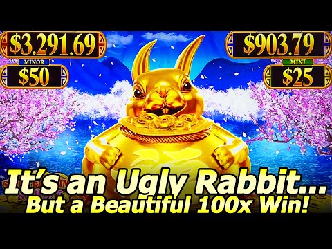 BIG WIN Bonus in Stuffed Coins Rabbit slot! Found a Fat One and Popped It at Yaamava Casino!