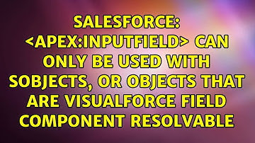 ＜apex:inputField＞ can only be used with SObjects,