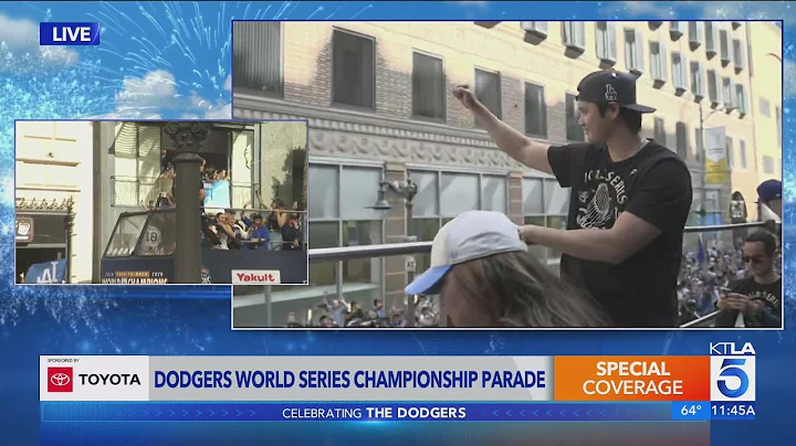 Celebrating the Champs: Full Dodgers World Series Parade