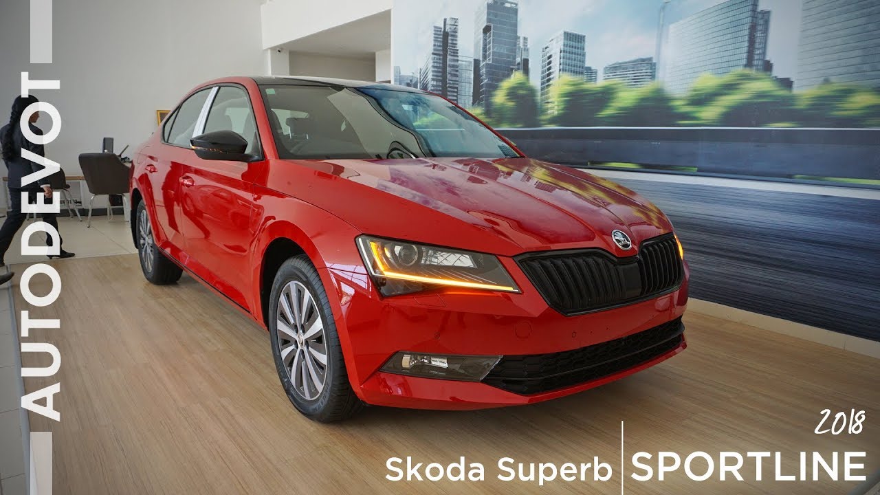 Skoda Superb Sportline India Walkaround