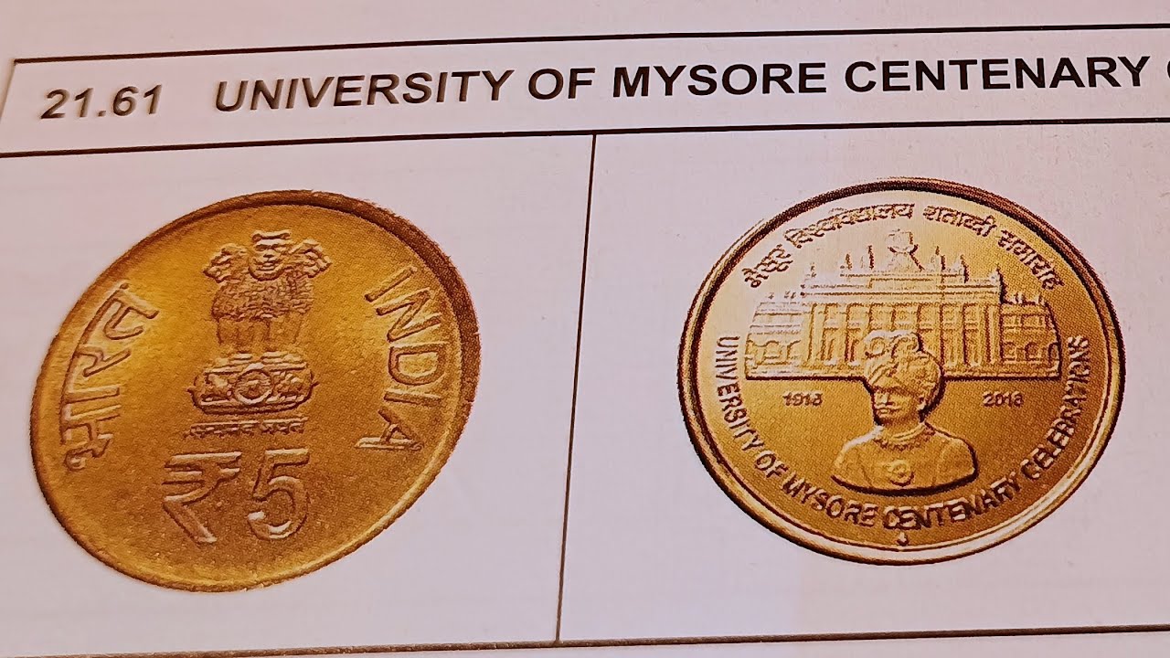 UNIVERSITY OF MYSORE 5RS.#
