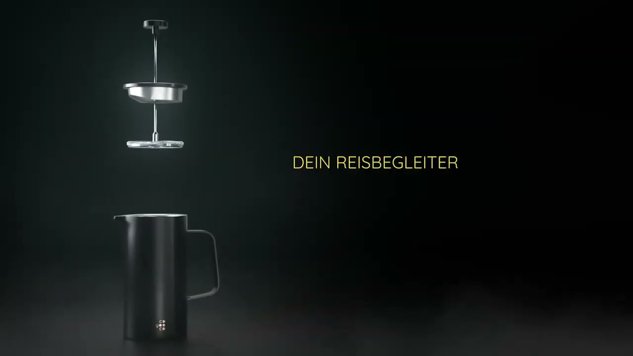 The French press from Coyooco product animation