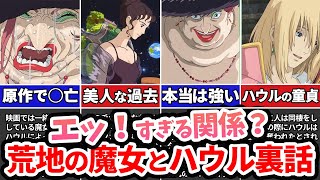 映画では隠された荒地の魔女とハウルの濃密な関係とは ゆっくり解説 ハウルの動く城 Youtube