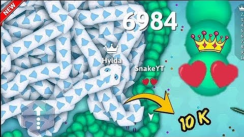 Snake.Io 🐍 CIRCLED AND KILLING TOP 1 SNAKE ON THE MAP! Epic Snakeio Gameplay