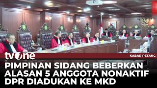 Download lagu MKD Gelar Sidang Perdana Anggota DPR Nonaktif | tvOne
