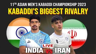 Asian Kabaddi Championship 2023 Busan, Korea | India Vs Iran | Kabaddi's Biggest Rivalry