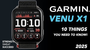 I Tested the Garmin Venu X1 — 10 Things You NEED to Know Before You Buy!
