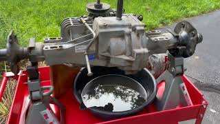Tractor does not go uphill Hydro-Gear transaxle 311-3500 rebuild Part 1