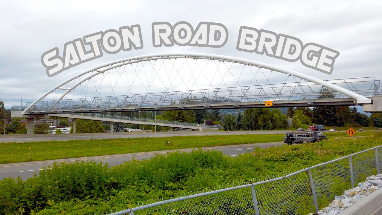 Salton Road Bridge Over Trans-Canada Highway in Abbotsford BC