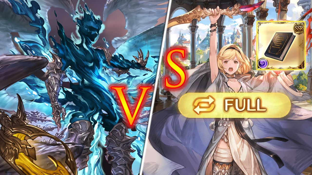 Granblue Fantasy] Lucilius HARD Dark Full Auto Solo with Zosimos