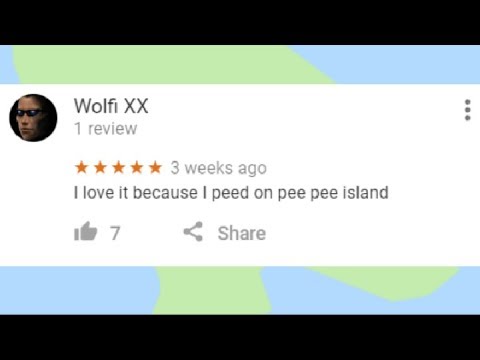 reading-google-maps-reviews-for-pee-pee-island