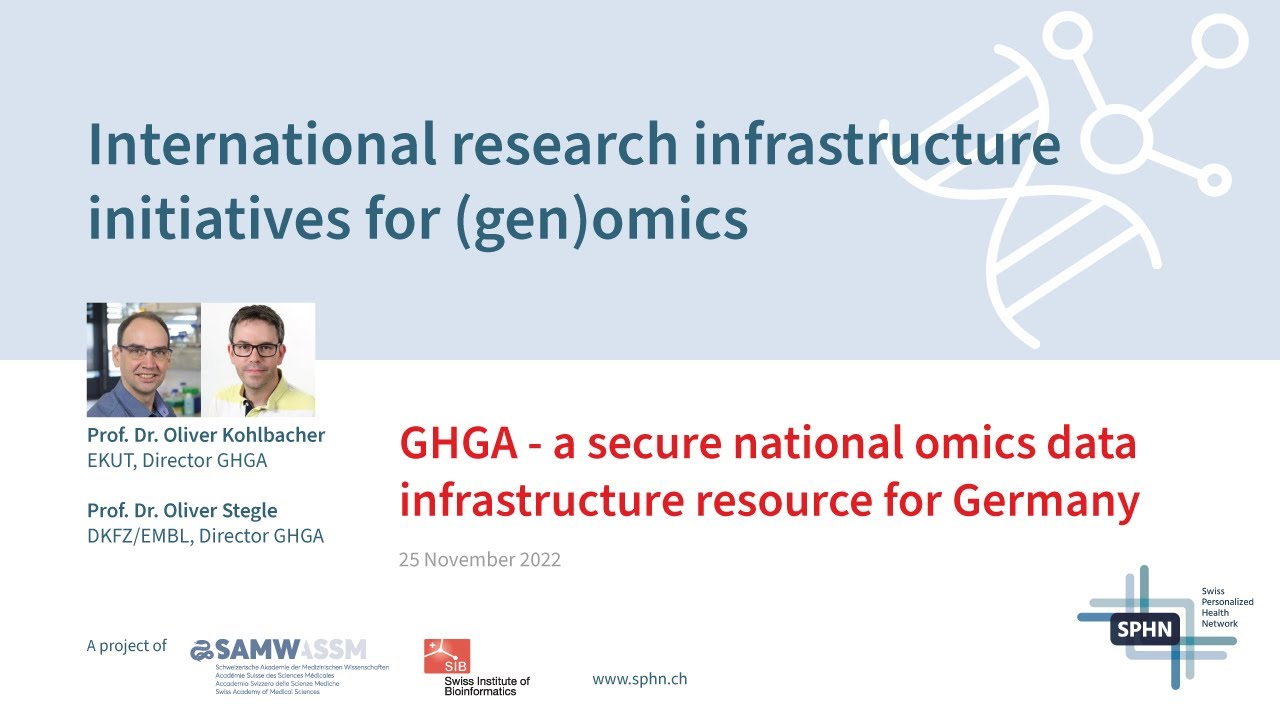 GHGA – a secure national omics data infrastructure resource for Germany ...