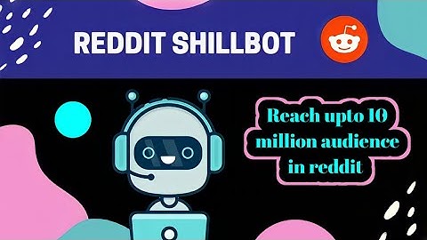 Reddit shillbot