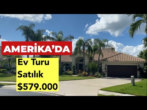 ✔️FLORiDA’da  SATILIK EV GEZiYORUZ  | AMERİKA’DA EV TURU 🏡   | Amerika’da Yaşam!