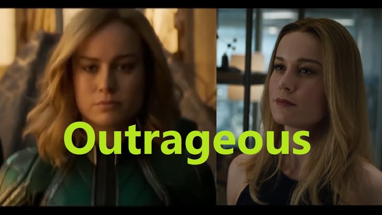 Captain Marvel's Outrageous MakeUp Offends SJW's