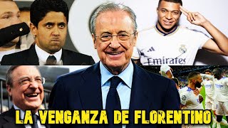 LA BRUTAL VENGANZA DE FLORENTINO PEREZ CONTRA EL PSG Y AL KHELAIFI POR MBAPPÉ | HISTORIA