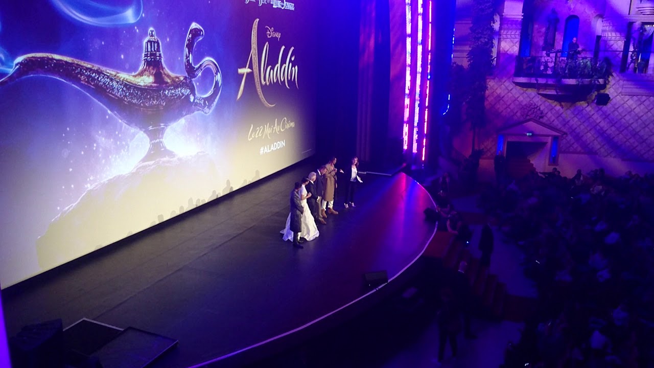 «Aladdin» Avant première au Grand Rex, le 8 mai 2019 (Will Smith)