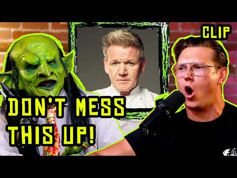 Gordon Ramsay TERRIFIED Josh Scherer