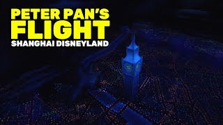 Up close look at Peter Pan's Flight (w/ on-ride audio) at Shanghai Disneyland