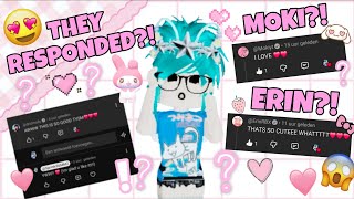 They responded to my fanart!?💕 (pt.2)
