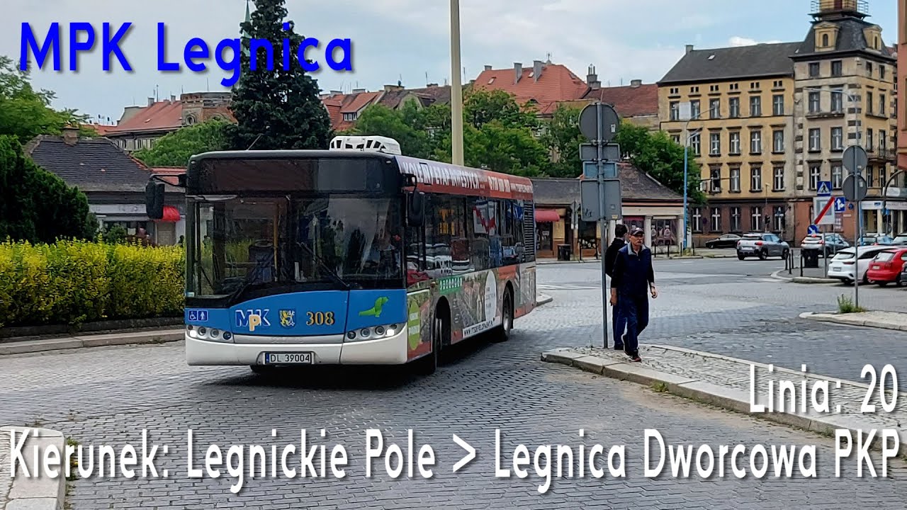 [🇵🇱PL] TIMELAPSE: MPK Legnica - Linia: [🚍20]