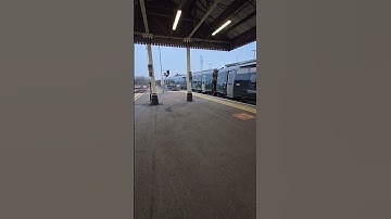 A GWR Class 802 (802107)  Intercity Express Train (IET)  departing Platform 4 at Exeter St Davids