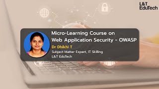 Web Application Security - OWASP | Micro-Learning Course by L&T EduTech screenshot 1