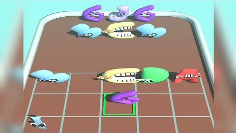 Gameplay Walkthrough Android, iOS| Merge Alphabet: Lore Run #1